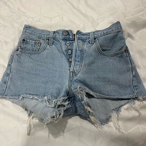 Denim Short shorts